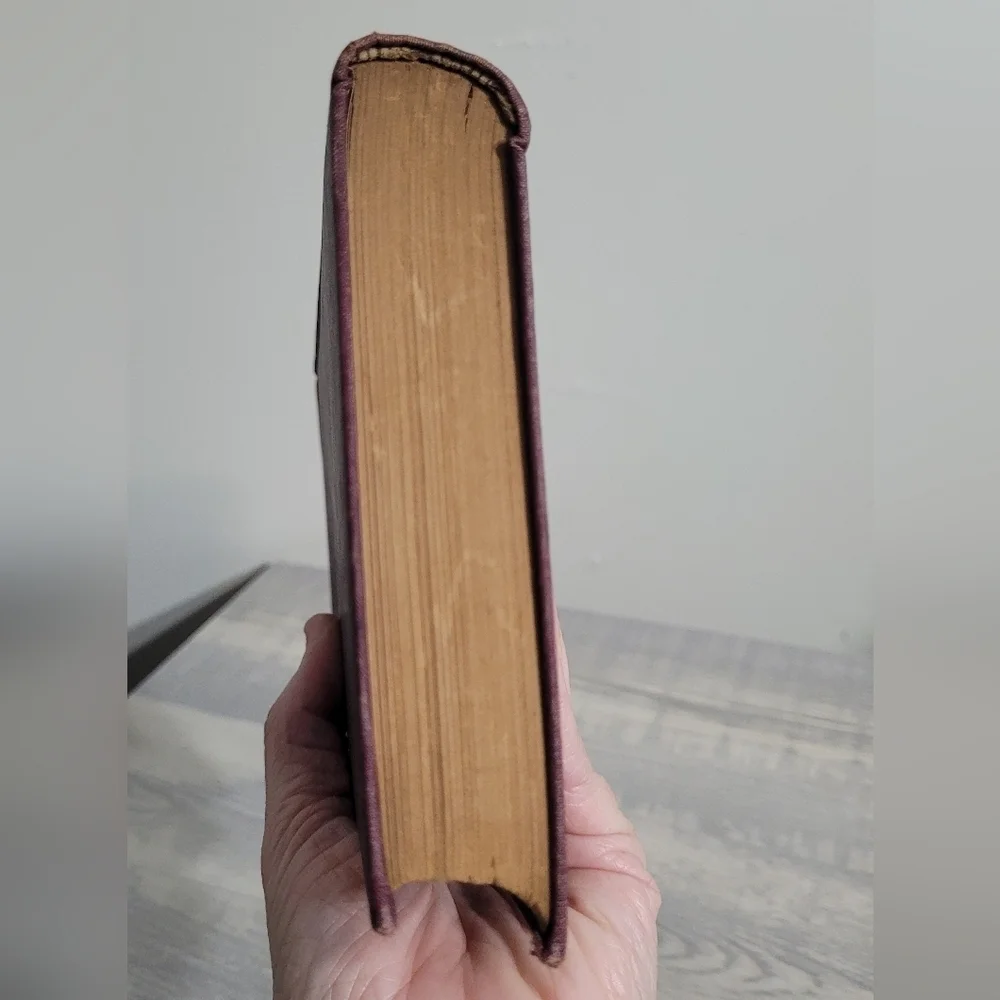 Antique 1800s Book Thrift by Samuel Smiles | Embossed Hardcover